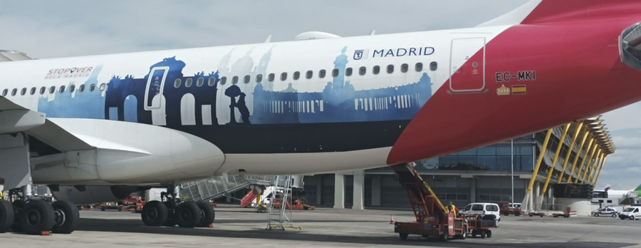 Los NFT despegan en el vuelo inaugural de Iberia a Washington